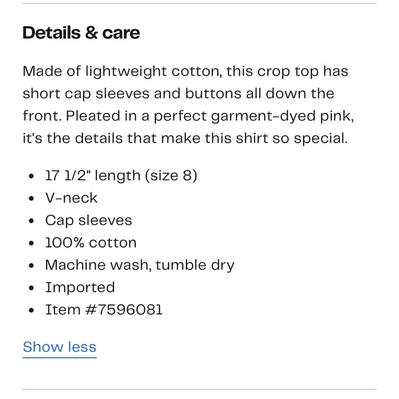 Madewell denim capsleeve top - Picture 5 of 6